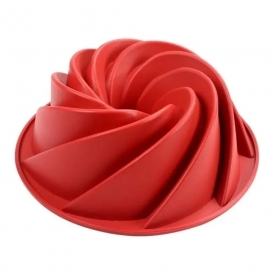 Forma De Bolo Silicone Assadeira Para Bolo Vulc O Bolo Pudim Mousse Flans E Gelatina