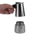 Cafeteira Expresso Italiana Para 6 Xícaras Aço Inox | Baquelite (cabo)