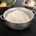 Escorredor de Alimentos, Macarrão, Massas, Arroz, Verduras - Inox