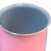 Caneco Fervedor Leiteira 1 Litro Aluminio Revestimento Ceramico - Rosa