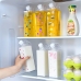 Garrafa Transparente Acrílica | 450ml | Com Trava Anti-Vazamento e Adesivo