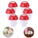 Kit 2 Formas para Cozinhar Ovos, Silicone BPA Free - Design Inovador