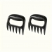 Kit 2 Garras de Urso para Desfiar Carnes - Desfie Carnes e Misture Saladas