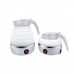 Chaleira Elétrica Dobrável Portátil 600ml Silicone Viagem Café Chá 110V