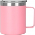 CanecaTérmica Aço Inox 360ml | Copo Térmico Preto P/ Cerveja e Café