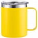 CanecaTérmica Aço Inox 360ml | Copo Térmico Rosa P/ Cerveja e Café