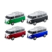 Caixa de Som Kombi Bluetooth Vermelho | 10W | USB | Rádio