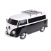 Caixa de Som Kombi Bluetooth Vermelho | 10W | USB | Rádio