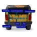 Caixa de Som Off-Road Vermelho Bluetooth 8W | USB | Rádio | Portátil