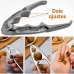 Quebra Nozes Descascador Abridor Castanha Metal 15cm