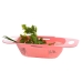 Escorredor Retrátil Ajustável Multiuso Macarrão Frutas Pia Rosa