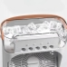 Climatizador Portátil 4 em 1: Ventilador, Umidificador, Aromatizador e LED