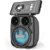 Caixa de Som Port&aacute;til com Suporte para Celular - 4h de Bateria com LED Frontal