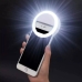 Luz de Selfie Recarreg&aacute;vel 9 cm com Clipe para Celular e 3 Modos de Ilumina&ccedil;&atilde;o