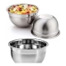 Jogo de Bowls Inox Profissional 6 Peças - O Kit Completo para sua Cozinha