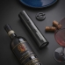 Kit Saca Rolhas - Abridor de Vinho El&eacute;trico Autom&aacute;tico com Cortador e Arejador - Recarreg&aacute;vel