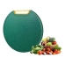 Tábua de Corte Antibacteriana 35cm Verde Antiderrapante Livre de BPA