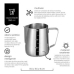 Leiteira Pitcher Profissional 600ml em Aço Inox - Precisão para seu Café Barista
