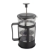 Cafeteira Prensa Francesa 300ml Vidro Preta French Press Caf&eacute; Manual