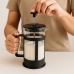 Cafeteira Prensa Francesa 300ml Vidro Preta French Press Caf&eacute; Manual