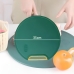 T&aacute;bua de Corte Antibacteriana 35cm Verde Antiderrapante Livre de BPA