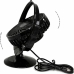 Mini Ventilador Portatil Usb Silencioso Preto Pequeno Compacto 15cm