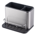Escorredor Talheres Utensilios Pia Inox Suporte Esponja Pia Cozinha 18cm