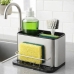 Escorredor Talheres Utensilios Pia Inox Suporte Esponja Pia Cozinha 18cm