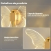 Arandela Borboleta Luxury - Ilumina&ccedil;&atilde;o LED Art Nouveau para Cabeceira e Sala