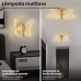 Arandela Borboleta Luxury - Ilumina&ccedil;&atilde;o LED Art Nouveau para Cabeceira e Sala