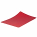 Tapete Culin&aacute;rio Silicone 40x30 Antiaderente Forno Vermelho