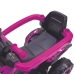 Quadriciclo Elétrico Infantil Rosa Bateria Recarregável 4 Rodas Luz Led Bivolt