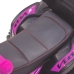 Quadriciclo Elétrico Infantil Rosa Bateria Recarregável 4 Rodas Luz Led Bivolt
