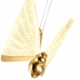 Pendente Borboleta de Cristal Dourado - Ilumina&ccedil;&atilde;o LED Minimalista