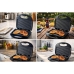 Sanduicheira Grill El&eacute;trica Misteira Antiaderente 750W 127V Prensa Dupla Preta