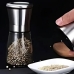 Moedor Pimenta Sal Temperos Condimentos Vidro Inox 165ml 14cm Cozinha