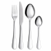Conjunto 16 Talheres Inox Aco 18/0 com Faca de Churrasco e Cabo Anatomico
