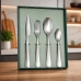 Faqueiro Completo Inox 24 Pe&ccedil;as Livre de BPA para Cozinha Moderna