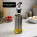 Porta Azeite 300ml Vidro Inox Dosador Para &Oacute;leo Vinagre Molhos