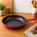 Frigideira Compatível com Indução - Antiaderente 24cm - Vermelha