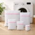 Kit 5 Sacos com Zíper para Lavar Roupas Delicadas - Proteção na Máquina