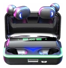 Fone De Ouvido Sem Fio Bluetooth Gamer Com Luz LED - A Prova D-&Aacute;gua - E10 TWS