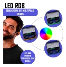 Fone De Ouvido Sem Fio Bluetooth Gamer Com Luz LED - A Prova D-&Aacute;gua - E10 TWS