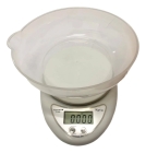 Balan&ccedil;a Digital Cozinha 5kg com Recipiente Fun&ccedil;&atilde;o Tara Precis&atilde;o 1g para Receitas