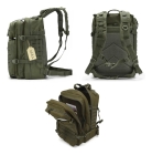 Mochila Militar 50L Verde para Viagem Camping Trekking Resistente &agrave; &Aacute;gua
