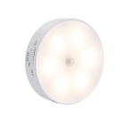 Lumin&aacute;ria LED Indu&ccedil;&atilde;o Recarreg&aacute;vel com Sensor de Movimento - Branco Frio/Quente, 50 Lumens, 3m Alcance